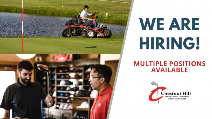 Jobs Available at Chestnut Hill Country Club